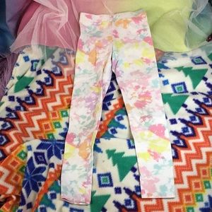 Cute tie dye colorful leggings